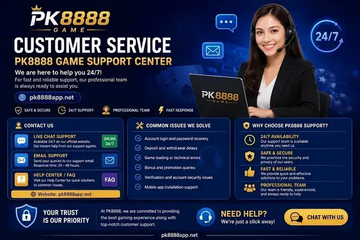 PK8888 Game Customer Service